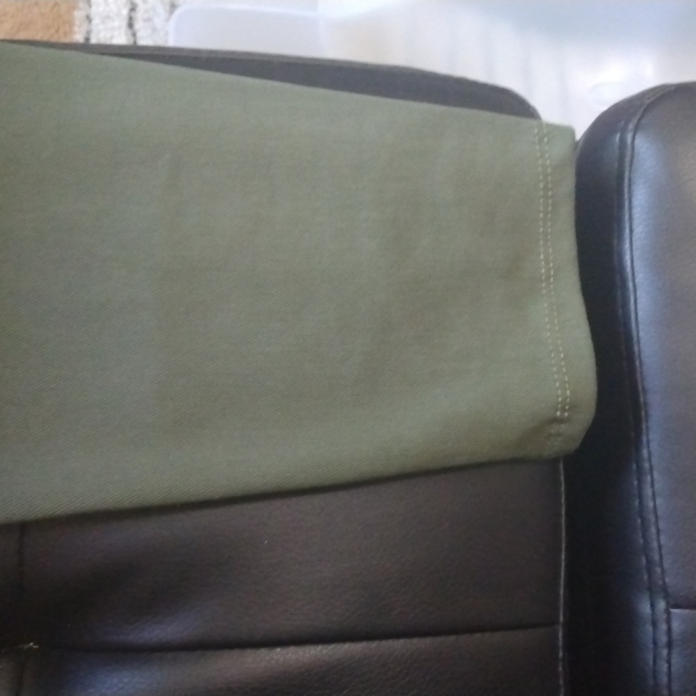 Time and true Green scratch denim pants skinny leg. no boundaries blouse - Picture 12 of 12